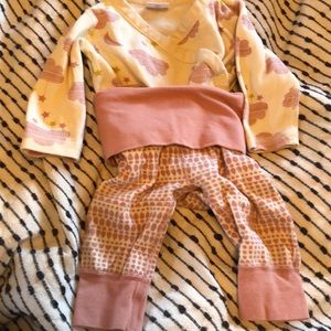 60 two piece organic cotton set